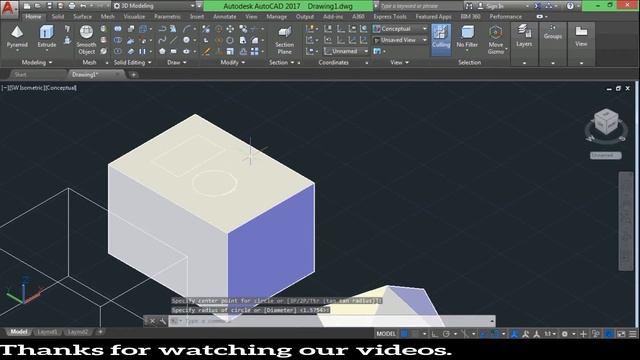39 AUTO CAD 3D Solid Edit Extract Edges, Imprint, Color and Copy Edges. HIndi/Urdu смотреть онлайн