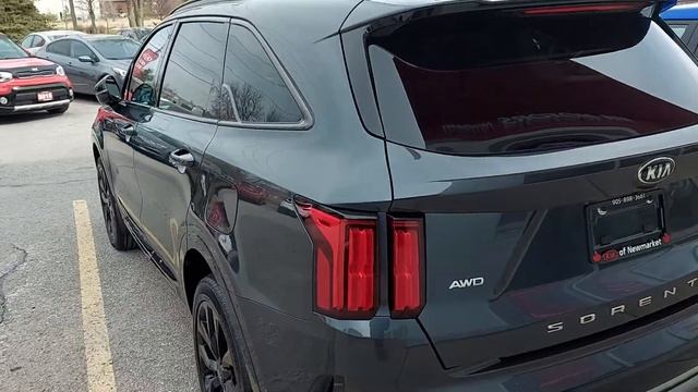 2021 Kia Sorento SX Gravity Grey w/Burgundy Interior смотреть онлайн