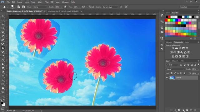 Clone Stamp Tool / Klonlama Damga Aracı nasıl kullanılır | Photoshop Araçlar Eğitim Serisi #19 смотреть онлайн