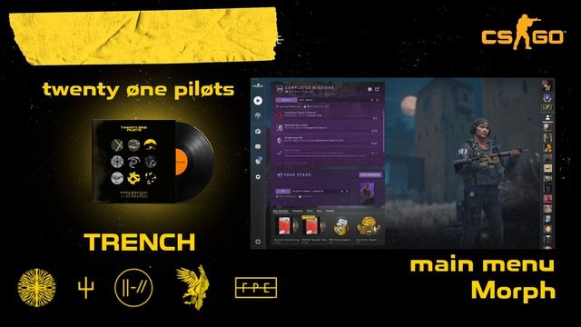 [UNOFFICIAL] CSGO Music Kit — twenty one pilots - Trench смотреть онлайн