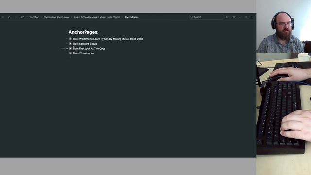 Developing "Choose Your Own Lesson: Learn Python By Making Music: Hello World" [Twitch Replay] смотреть онлайн