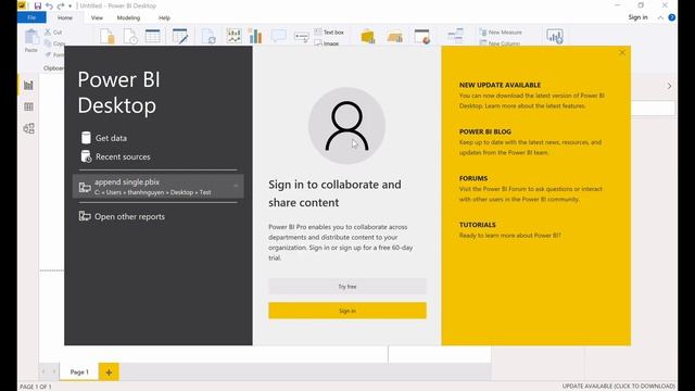 Sử dụng Power BI Desktop Free không cần email doanh nghiệp смотреть онлайн