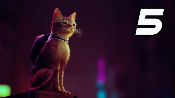 STRAY Прохождение Глава 5: Крыши