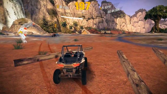 Asphalt Xtreme: Polaris RZR XP 1000 EPS - Уровень 20 Через водопады смотреть онлайн
