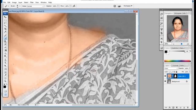 Black & White Photo To Colour Converter | Photoshop Cs3 Tutorial | Old Photo Ko Color Me Kaise Badl