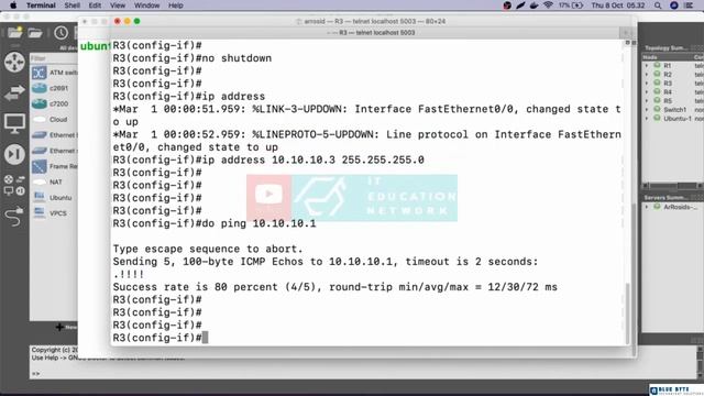 Networking Tutorial with Cisco CCNA 200-301 - 111 - Network Automation - Add some more router смотреть онлайн