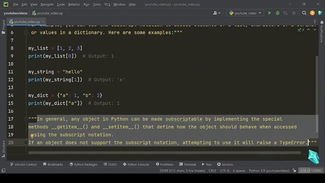 "Python Subscriptable Objects: What You Need to Know" смотреть онлайн