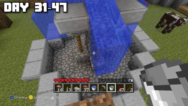 I Survived 100 Days in Minecraft Xbox 360 Edition смотреть онлайн
