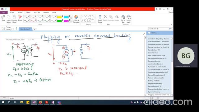 Drives L14 DC motor Braking смотреть онлайн