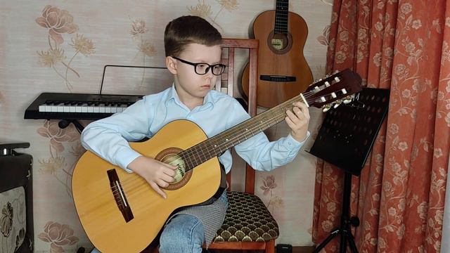 М. Каркасси. Этюд. Ор60 №2 Ет. Литвинов Максим 3 класс смотреть онлайн