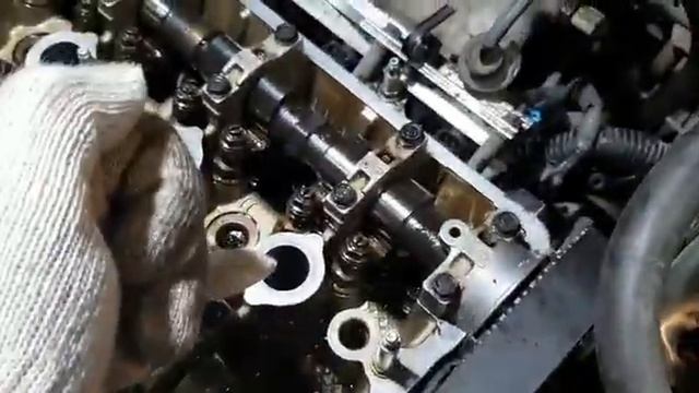 Регулировка клапанов Honda CRV 1999 год двс В20В смотреть онлайн