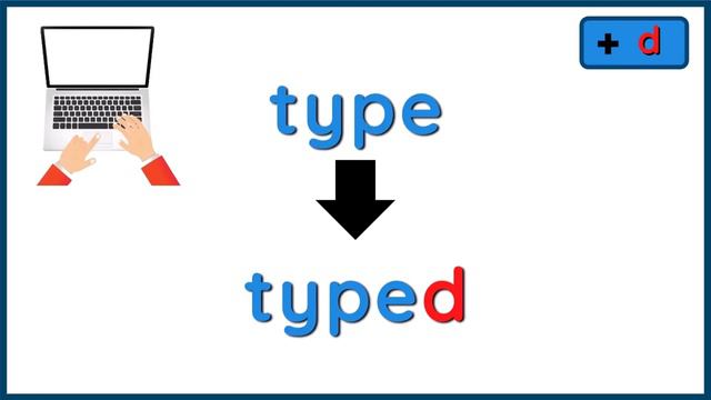 Simple past: Part 1 : Regular verbs смотреть онлайн