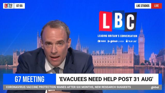 Nick Ferrari questions Foreign Secretary Dominic Raab | Watch Live from 7.50am смотреть онлайн
