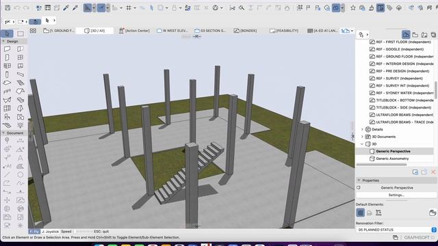 ArchiCAD 3D view settings смотреть онлайн