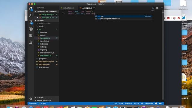 Test Driven Development Using React and Enzyme смотреть онлайн