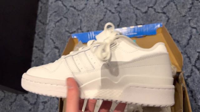 Adidas Forum low белые обзор смотреть онлайн