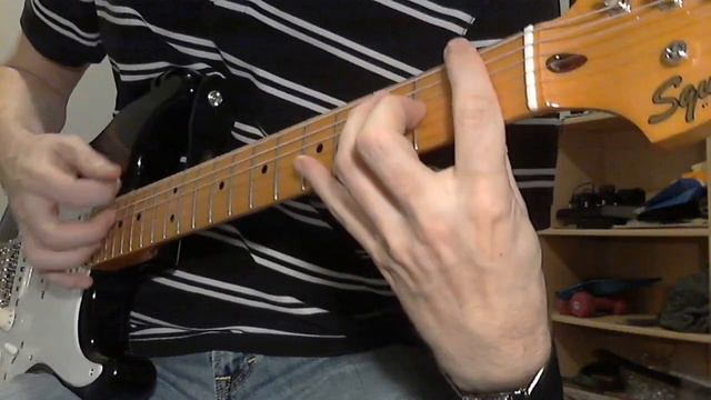 2019 Squier Classic Vibe '50s Stratocaster rock sound смотреть онлайн