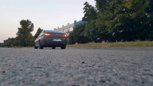 Alfa Romeo 166. 3.0 Exhaust. Кастомный выхлоп смотреть онлайн