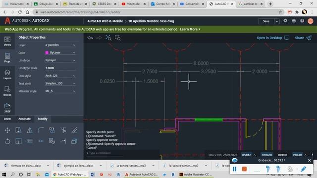 17 Cambio cotas y textos AutoCAD web смотреть онлайн