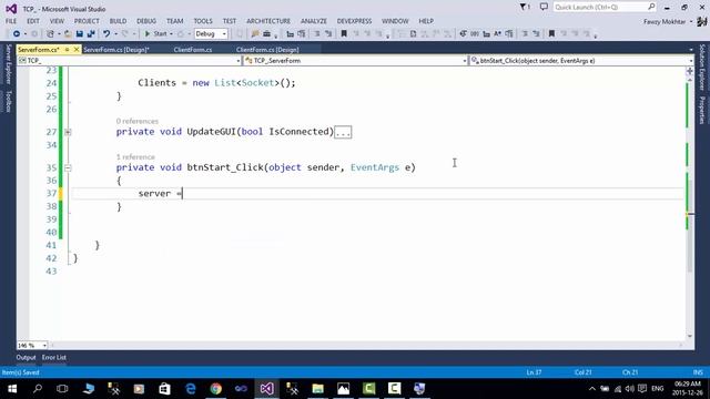 TCP Using C# смотреть онлайн