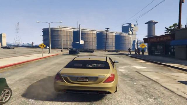 GTA 5 - Mercedes-Benz S63 W222 LWB MOD (GTAV)