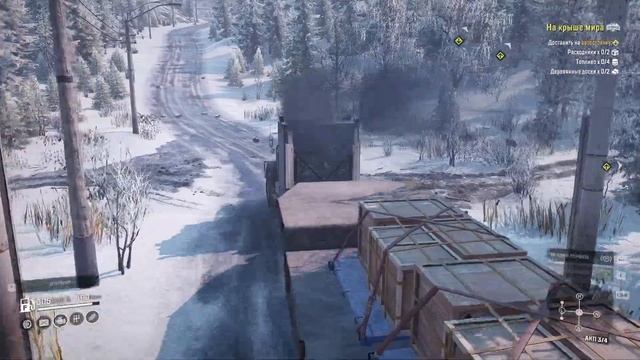 SnowRunner.Аляска.Горная река.На крыше мира смотреть онлайн