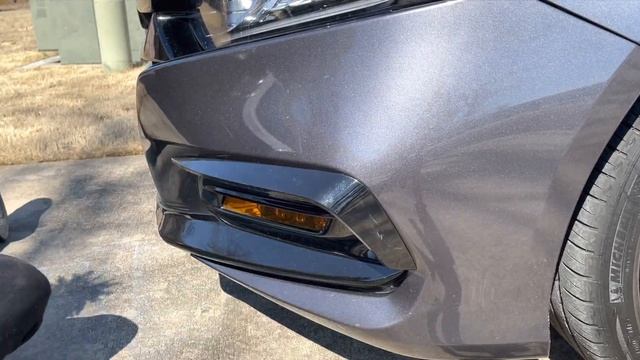 2018-2020 HONDA ACCORD AKASAKA FOG LIGHT GARNISH/TRIM INSTALL