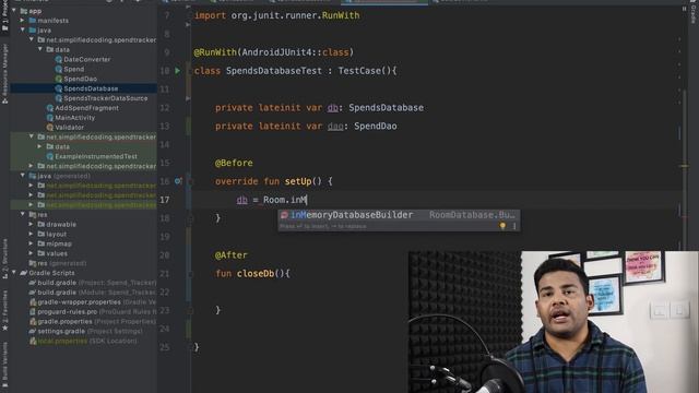 Android Unit Test Room Database смотреть онлайн