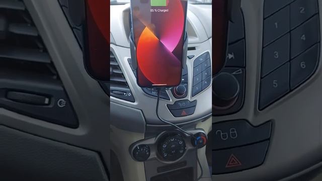 New Baseus Light Electric Phone Holder Wireless Charger test (15W QI) смотреть онлайн