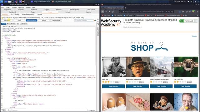 File path traversal, traversal sequences stripped non-recursively (Video solution, Audio) смотреть онлайн