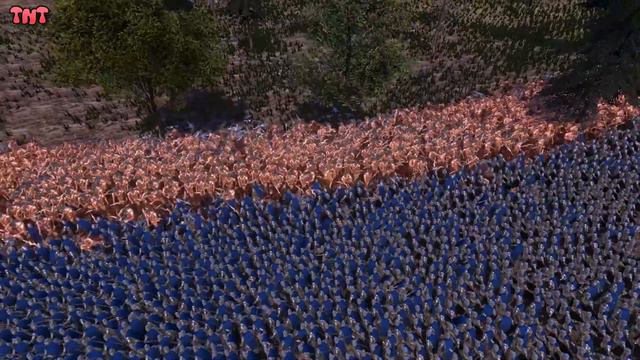 20000 Heavy Knights vs 6000 Centaurs - Ultimate Epic Battle Simulator - UEBS смотреть онлайн