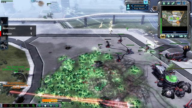 [Eclipse vs Shoktrepet] + Replays Casting Command & Conquer 3: Kane's Wrath смотреть онлайн
