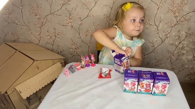 Энчантималс распаковка, откроем всех?Unboxing Enchantimals sweet box смотреть онлайн
