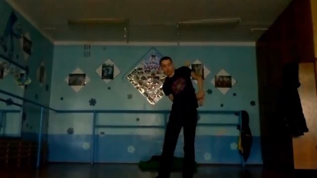 Fire-show уроки - Восьмерка за спиной Обучение(Poi)