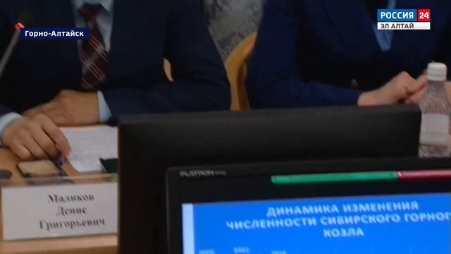 Депутаты республики обсудили меры по сохранению популяции сибирского горного козла (08.11.2021г.) смотреть онлайн