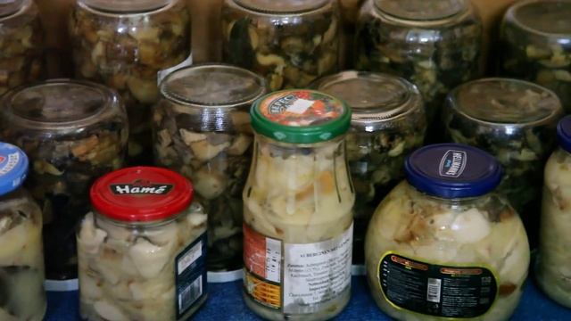 консервированные грибы в Чехии ;)