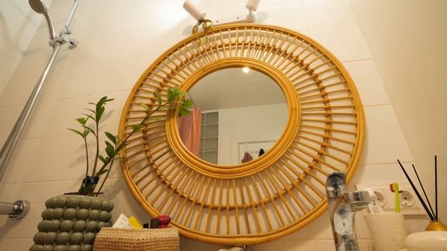 Совместила санузел и сделала стены из стеклоблоков - как? Рум тур двушка. смотреть онлайн
