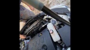 Промывка радиатора не снимая с автомобиля. Toyota rav 4 40кузов. Пробег 95 т км . 2-ух литровый.