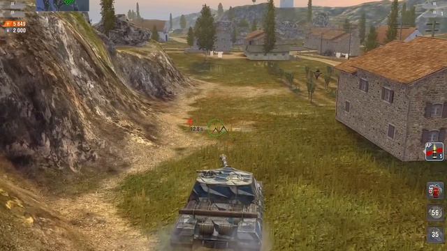 Obj.263 Vs Obj.268 World of Tanks Blitz смотреть онлайн