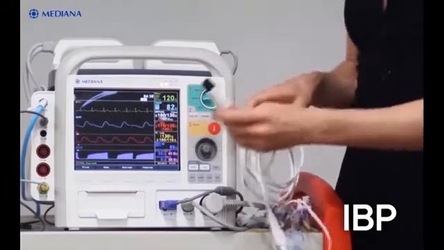 MEDIANA D500 Manual Defibrillator Monitor смотреть онлайн