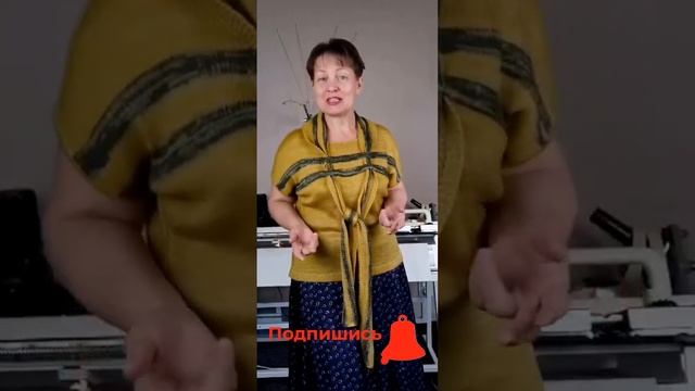 Как вязать в два цвета? смотреть онлайн