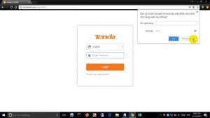 Tenda : Set 192.168.0.1 password | NETVN