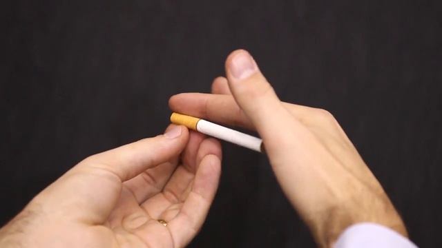Фокус с исчезающий сигаретой, обучение смотреть онлайн