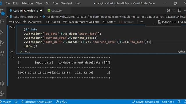 PySpark Examples - How to handle Date and Time in spark - Spark SQL смотреть онлайн
