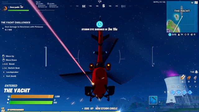 Visit Shipwreck Cove, Yacht, and Flopper Pond 🚁🔥 Fortnite смотреть онлайн