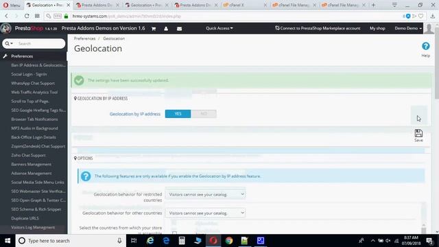 PrestaShop how to enable Geolocation and use it смотреть онлайн