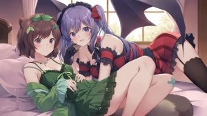 【両耳舐めASMR/黒3Dio】逃げ場のない連続責め♡性楚な彼女にヤリたい放題されるASMR♡【ケフィリア・ニール×本多ぽこ】Ear licking,舔耳