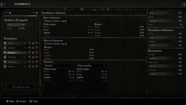 Lords of the Fallen - Explicación ESTADÍSTICAS Y ESCALADO смотреть онлайн