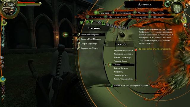 Witcher 1 - Энциклопедия #1 смотреть онлайн