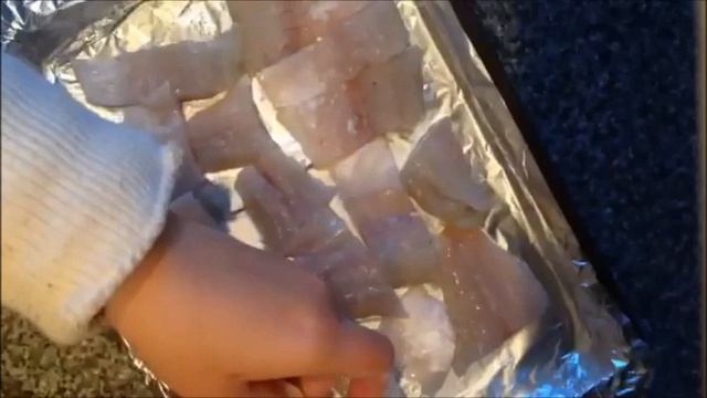 Простой и Быстрый Рецепт филе рыбы под сырно яицным кляром смотреть онлайн